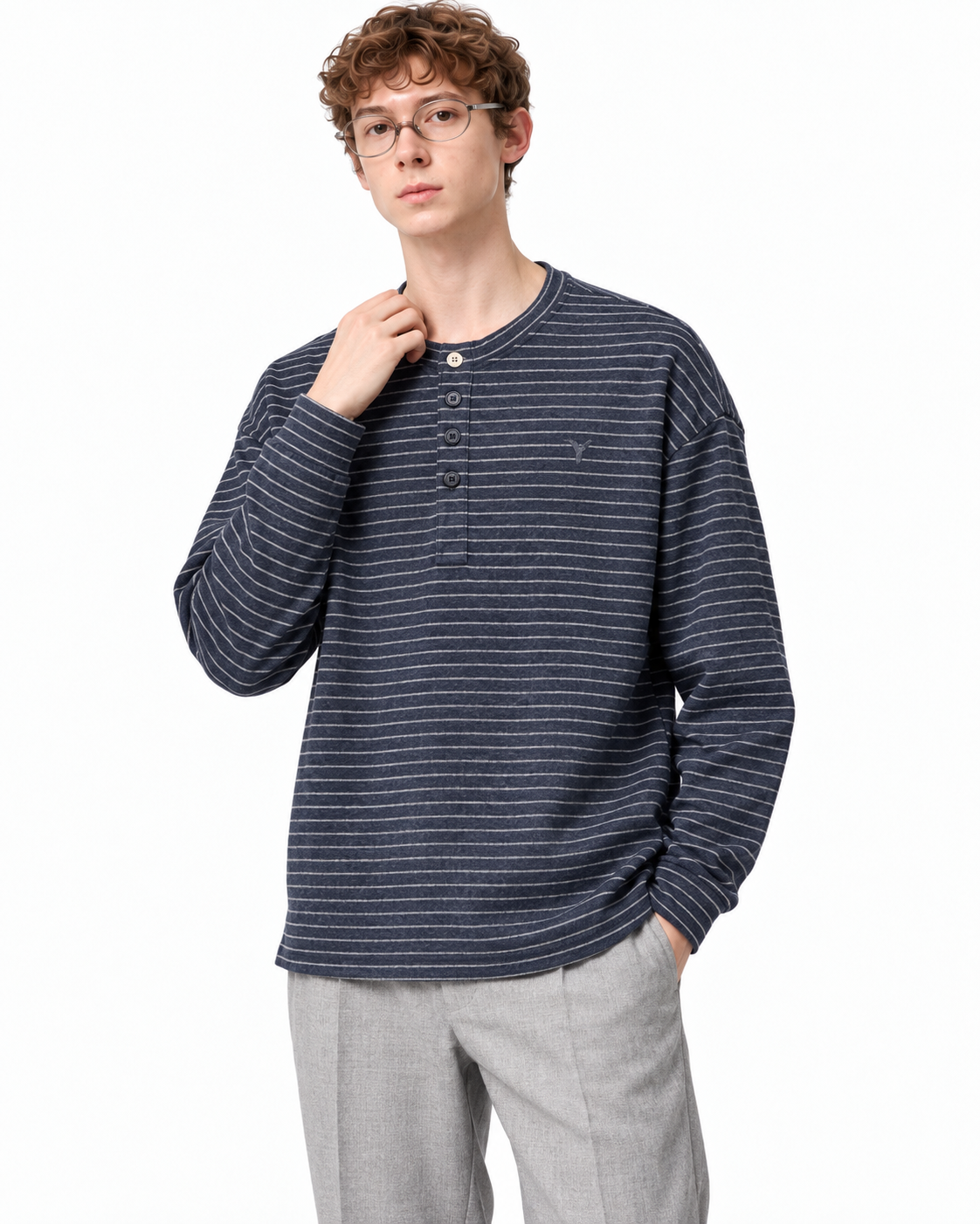 Bellagio Striped Henley